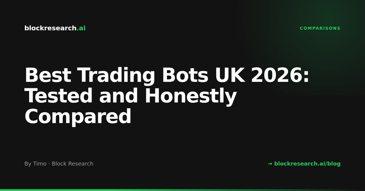 Best Trading Bots UK 2026: Tested and Honestly Compared